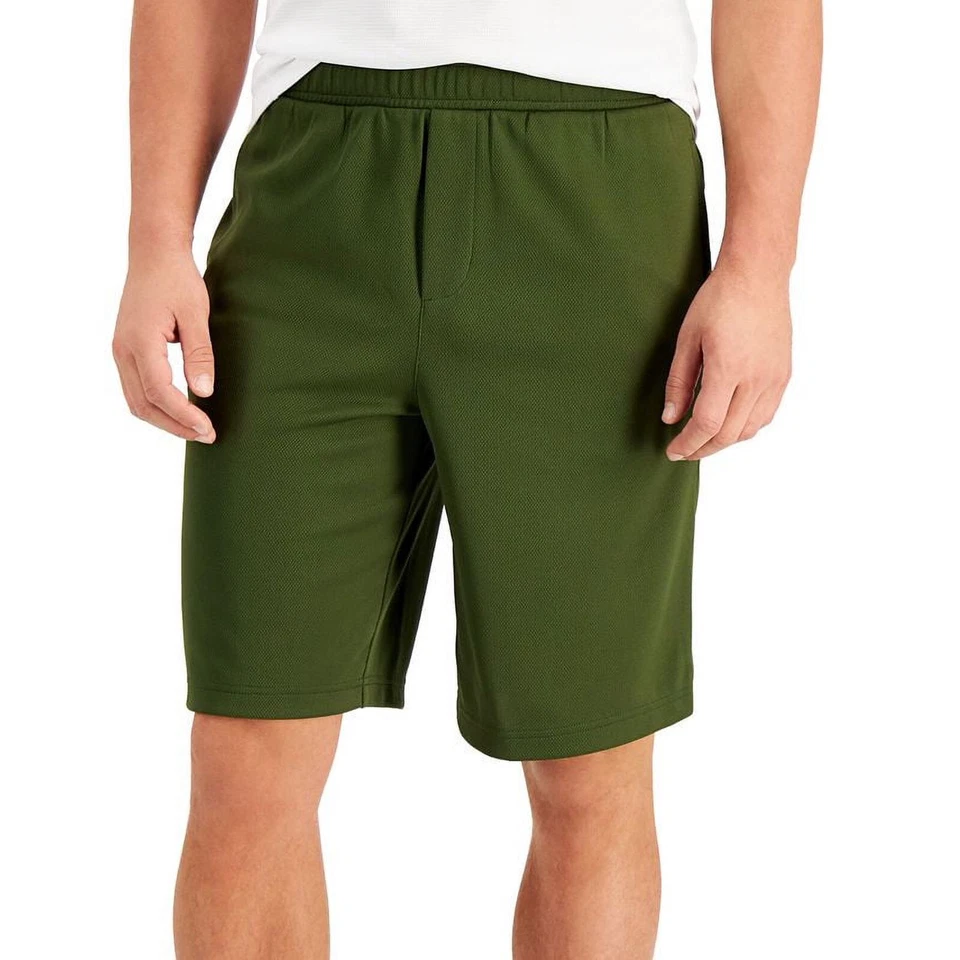ID Ideology Mens Mesh Break Shorts, Native Green, XLT - Image 1 of 1
