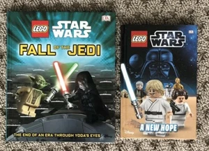 Menge 2 Lego Star Wars Hardcover DK Bücher Disney Fall der Jedi-Ritter Eine neue Hoffnung - Bild 1 von 8