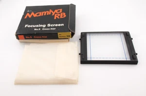 Neuwertige Mamiya RB67 Fokussierscheibe Nr. 1 matt für RB67 - Bild 1 von 1