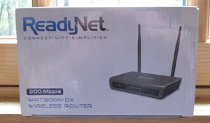 READYNET WIRLESS ROUTER MODEL WRT300N-DX pre owned good condition - Picture 1 of 5