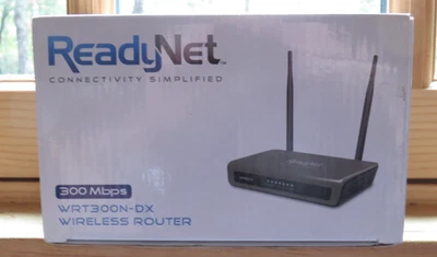 READYNET WIRLESS ROUTER MODEL WRT300N-DX pre owned good condition - Image 1 of 4