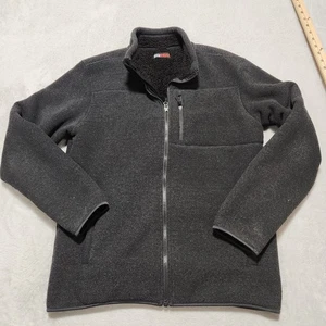 Men's Large  32° Heat Weatherproof Fleece Sherpa Lined Gray Jacket Thick Heavy - Picture 1 of 6