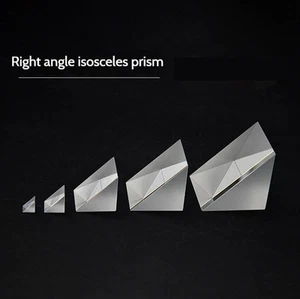 Right Angle Prism Optical Glass Uncoated 90 Degree Refraction High Precision - Picture 1 of 4