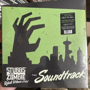Soundtrack Stubbs The Zombie Rebel Without A Pulse Splatter Green Vinyl Sealed - Imagen 1 de 2