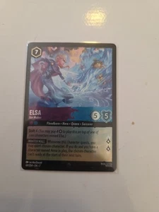 Disney Lorcana Archazia's Island Elsa Eismaschine 69/204 super selten Kaltfolie - Bild 1 von 2