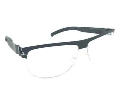 Monturas cuadradas negras mate MYKITA CUSTOMIZADAS COL 062 150 Alemania Foto 1 de 4