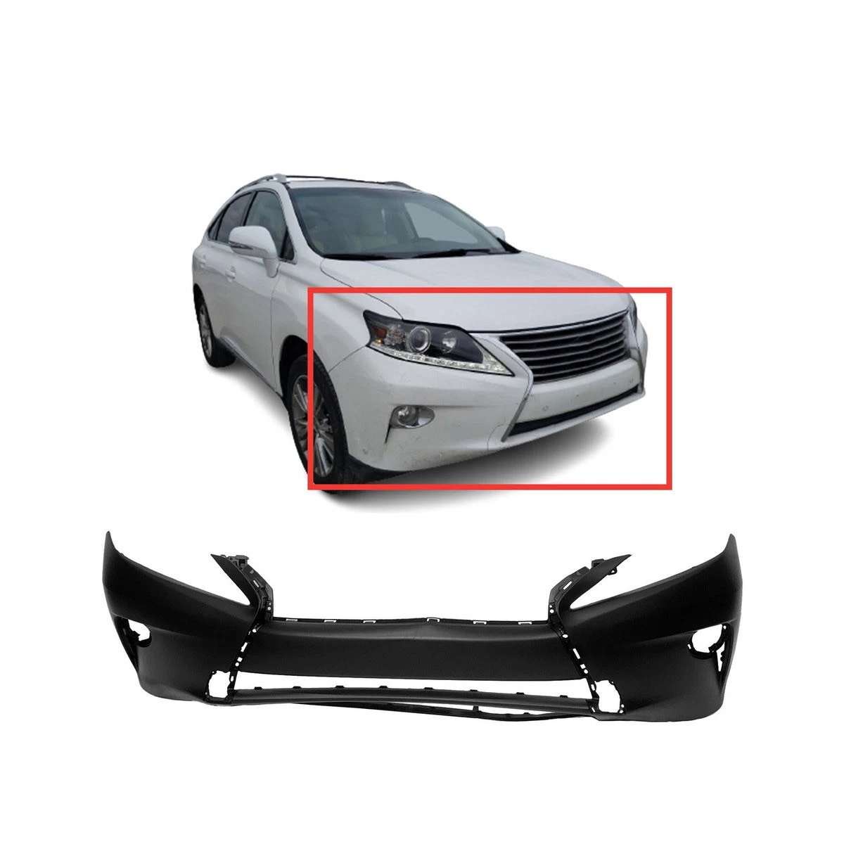 Soporte De Parachoqu Delantero Para TOYOTA LEXUS RX270, RX350