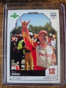 2025 Parkside Indycar Pronto Will Power Lap Leader Portland /304 #119 - Bild 1 von 2