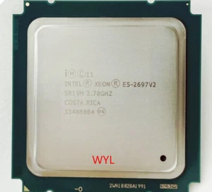 Intel Xeon E5-2697 V2 2.7GHz 12 Core 30M LGA2011 130W SR19H CPU Processor - Picture 1 of 7