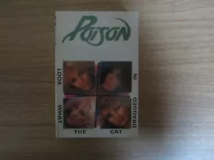 Poison - Look what The Cat Dragged In Korea Edition Sealed Cassette Tape - Picture 1 of 4
