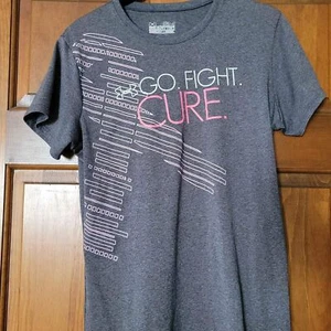 Womens small Under Armour Breast Cancer Awareness Top - Picture 1 of 3