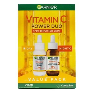 Garnier Power Duo Vitamin C Serums – Brightening Day Serum & Anti-Dullness Night - Picture 1 of 4