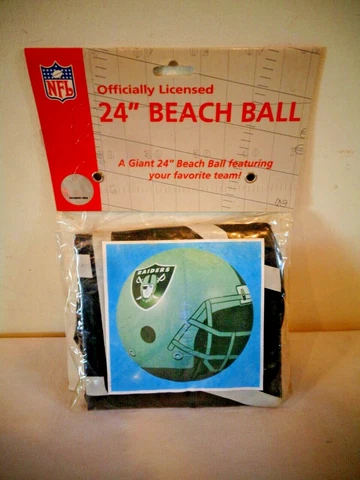 NFL 24" TEAM HELMET BEACH BALL RAIDERS Cover