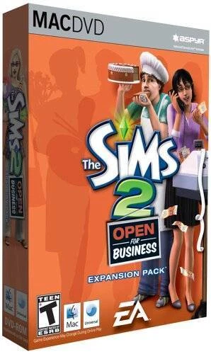The Sims 2: Open for Business Expansion Pack - Mac - Video Game - VERY GOOD - Image 1 of 1