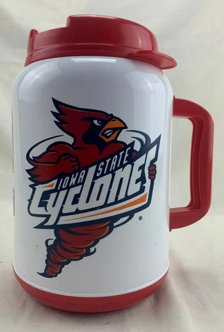 Iowa State University Cyclones Logo Insulated Whirley Mug 64 Ounces Cover