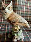 Boehm Porcelain Great Horned Owl The American Owl Collection EUC