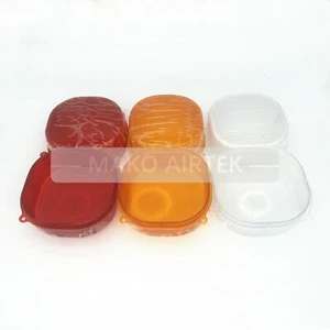 LEFT+RIGHT Tail Light Lamp Cover Fits Excavator Wheel Excavator DOOSAN  DX150W-9 - Picture 1 of 4