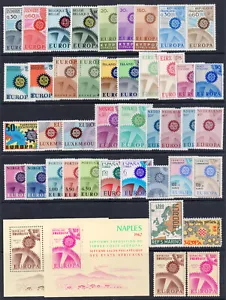 Europa 1967 Complete MNH CEPT Common Design 'Gears' set plus extras CV $61.95 - Picture 1 of 1