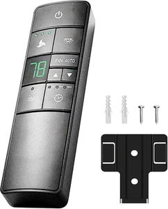 Ceiling Fan Remote Control for Hampton Bay Home Decorators Collection, Thermosta - Picture 1 of 12