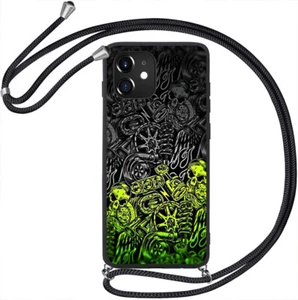 Funda protectora de silicona TPU para móvil con correa cadena para móvil Cover Case cordón - KBX-388 ► - Imagen 1 de 11
