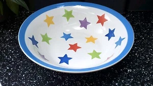 WHITTARD OF CHELSEA  LARGE SERVING BOWL - STARS - Picture 1 of 3