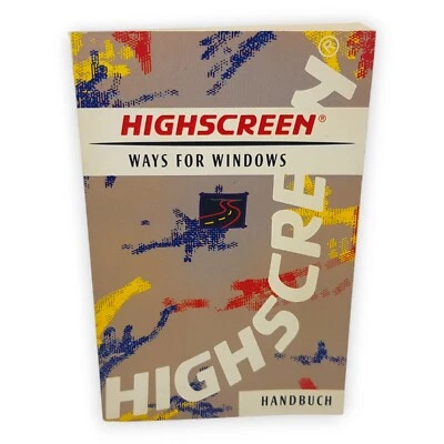 Highscreen Ways 2 for Windows Handbuch öffnet Wege 1992 Simultantenbank Online - Bild 1 von 4