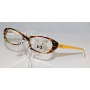 New Dolce Gabbana D&G 1192 1707 Eyeglasses Crystal Brown Stripe 51-15-135 - Picture 1 of 3