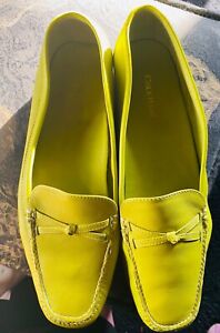 Women's Cole Haan Apple Green Slip On Shoes Size 9M