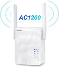 Brostrend Ac1200 E1 5Ghz & 2.4Ghz Dual Band Wifi Booster Range Extender 1200Mbps