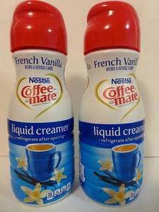 Nestle Coffee-Mate Französische Vanille Flüssigkeit Kaffee Sahnekännchen (2 - Bild 1 von 1