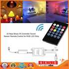 20 Tasten Musik IR Controller Sound Sensor-Fernbedienung f��r RGB LED-Streifen