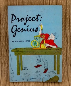 Project Genius by William Hayes Scholastic Paperback Vintage Book 1964  - Picture 1 of 11