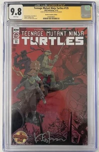 TEENAGE MUTANT NINJA TURTLES #135 1:10 TORRES CGC 9.8 SIGNED BY EASTMAN JSA TMNT - Picture 1 of 3