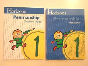 Horizons Penmanship 1 Student Teacher Book Set Homeschool Curriculum First Grade - Bild 1 von 2