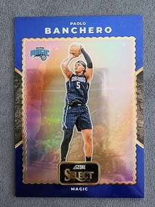 2024-25 Panini Select Paolo Banchero Score Select Blue Prizm 61/75 Color Match - Imagen 1 de 2