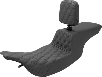 Asiento y respaldo de gel de celosía Step Up Saddlemen para Harley Touring FLTR 1997-2007 Foto 1 de 4