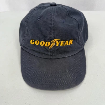 Sombrero Goodyear de Colección para Hombre Ajustable con Correa Azul Marino Bordado Logo EE. UU. Foto 1 de 4