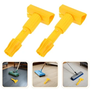  4pcs Industrial Mop Holder: Reinforced Bracket & Gripper Handle - Strong Clamp - Picture 1 of 12