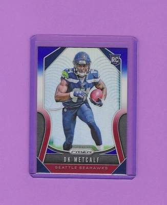 Panini Prizm 2019 - Rookies DK Metcalf #343 Red White & Blue Prizm (RC) - Imagem 1 de 2