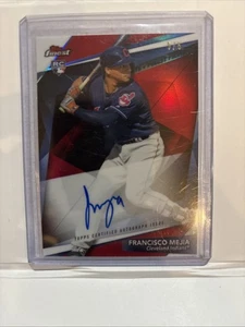 Francisco Mejía 2018 Topps Finest Firsts refractor rojo autógrafo automático #/5 - Imagen 1 de 2