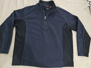 Suéter Spyder Para Hombres X- Grande 1/4 Cremallera Manga Larga Exterior Ligero Informal - Imagen 1 de 9