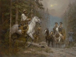 Big Nose George von Andy Thomas - Leinwand Giclee limitierte Ausgabe Artist Proof 35 18x24 - Bild 1 von 4