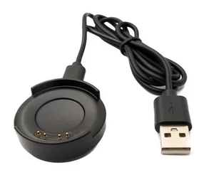 Kabel USB 2.0 75 cm stacja ładująca do smartwatcha Huawei Honor S1 w kolorze czarnym - Zdjęcie 1 z 4