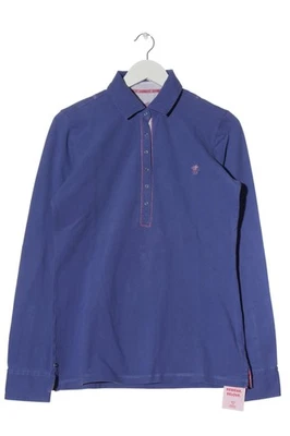 POLO SYLT Camiseta tipo polo Mujeres Camisa Talla EU 42 azul-rosa look casual - Imagen 1 de 4