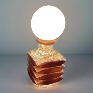 Très Grande Lampe Céramique Vintage Facette Cari Zalloni 1970 Steuler - Picture 1 of 13