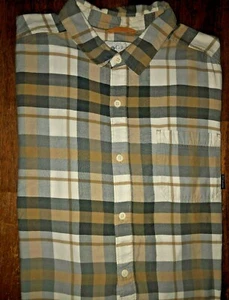 Men's Columbia Long Sleeve Plaid Button Front Shirt Size XL - Picture 1 of 2