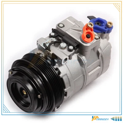 Compressor AC e embreagem para 1999-2003 Mercedes-Benz CLK430 4.3L CO 105111C - Imagem 1 de 4