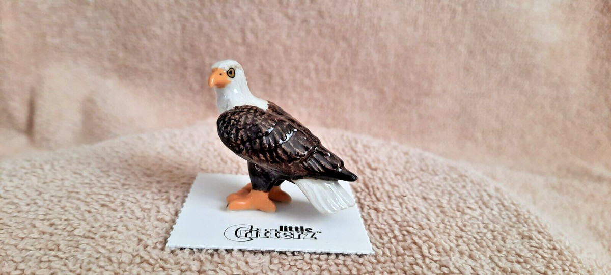 Bullyland Águila Calva – Figura De 13 Cm Pintada A Mano, Sin PVC, Ideal Para El Juego Imaginativo Y Coleccionismo