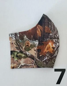 Mens XL Beard Face Mask Cover, Double Layer, Made in USA, Washable, Reusable - Picture 1 of 30