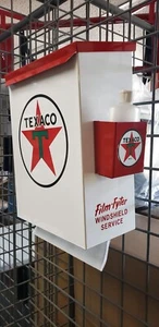 DISPENSADOR DE TOALLAS PARA GASOLINERA TEXACO DÉCADA DE 1950 NUEVO - Imagen 1 de 7
